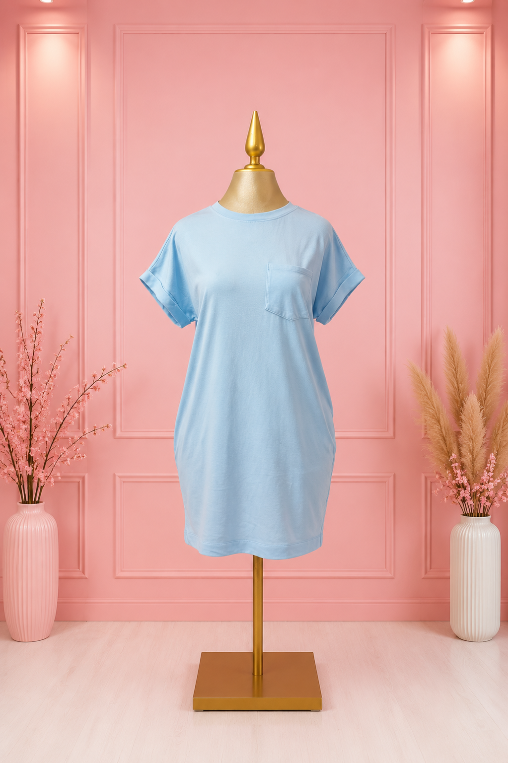 Camisero Oversize con Bolsillo