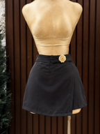 Falda Short Mini con Dije Concha
